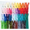 39 Zip Fasteners in Assorted Colours 45 cm