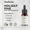 NueScent Holiday Pine Aroma Oil for Scent Diffusers - 10