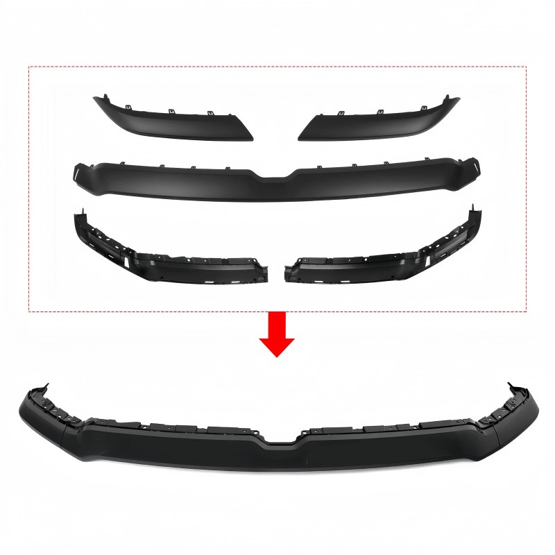 PEGAPARTS For 2019-2024 Dodge Ram 1500 Front Upper Grille Trim