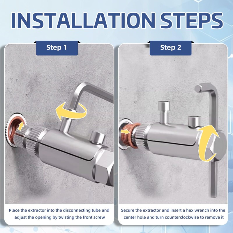 Screw Extractor, Screw Extractor for Removing Pipe Breakage Screws, Left