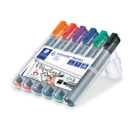 Staedtler Lumocolor Flip Chart Marker, Refillable Staedtler Box
