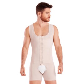 SHAPE CONCEPT Mens Shapewear 361 Faja Colombiana para Hombre, Male Girdle Stomach Compression With Hooks and Control Abdobmen