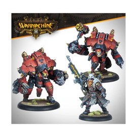 Warmachine: Khador Winter Korps Battlegroup Box - 3 Piece Miniature Set - Strategic Tabletop Wargame - 90-120 Minutes of Gameplay - for Teens and Adults 14+ - Steamforged Games