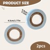 Weilin 2 Pcs Lace Tape for Wigs, Hair Extension Tapes