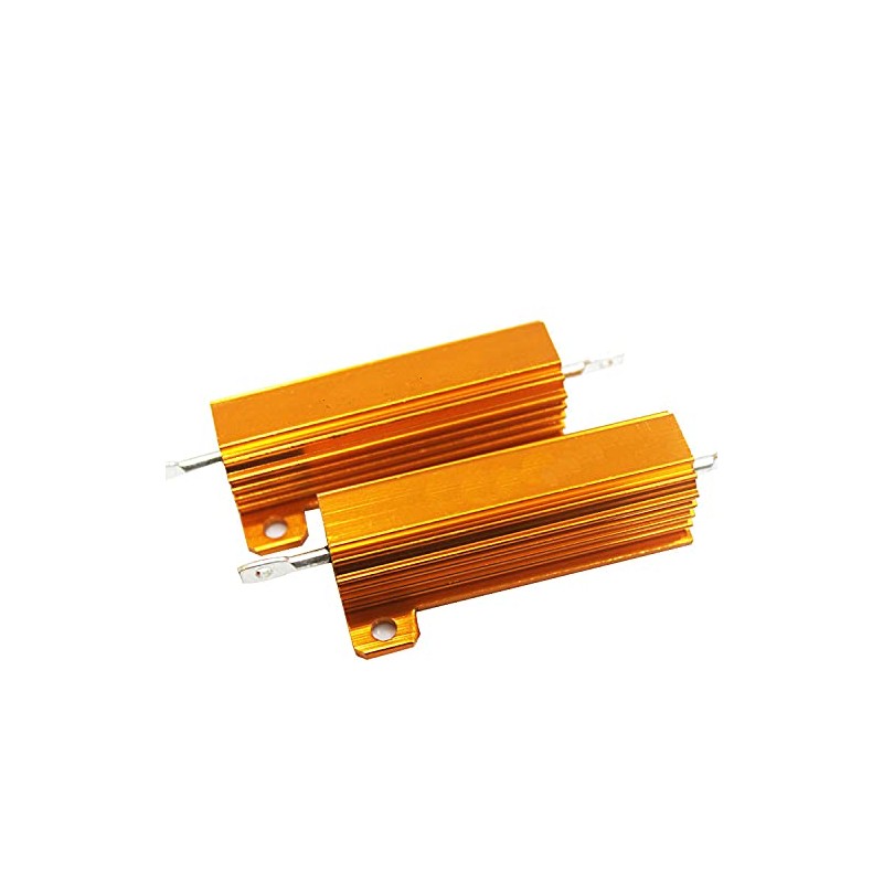 50W Resistor Aluminum Shell Resistors 2R Resistor Wirewound Resistor for