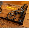 14''x8.5'' Decorative Shelf Brackets,2 Pack Cast Iron Shelf Supply,14 Inch