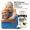 Maca Negra 100% Pura 180 Capsulas Para 90 Dias Bioherb