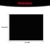 KitchenRaku Large Induction Cooktop Protector Mat, (Magnetic) Electric Stove Burner
