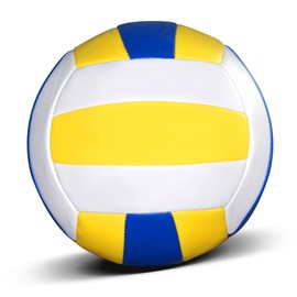 Uloveido To My Daughter Volleyball, To My Son Football, Inspirational Sports Gift Outdoor Indoor Training Balls (Volleyball-A MIO FIGLIO)