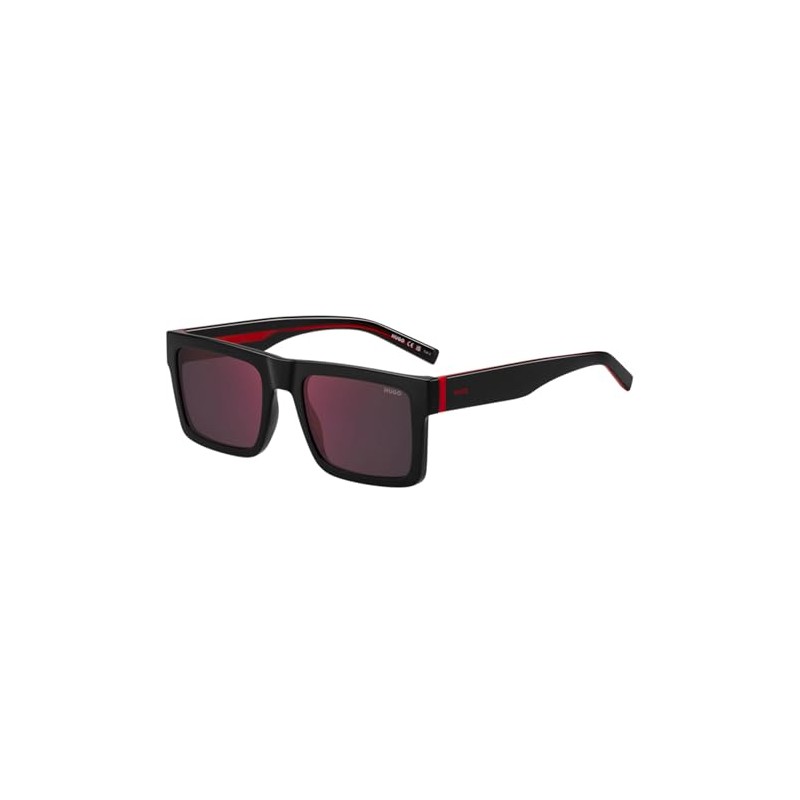 HUGO Men's Hg 1314/S Sunglasses, Black, 55/21/145, black
