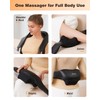 Cordless Neck and Shoulder Massager with Heat, Back and Neck