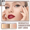 9 Colors Matte Eyeshadow Palette,Brown Nude Eye Shadows Palette,Neutral High