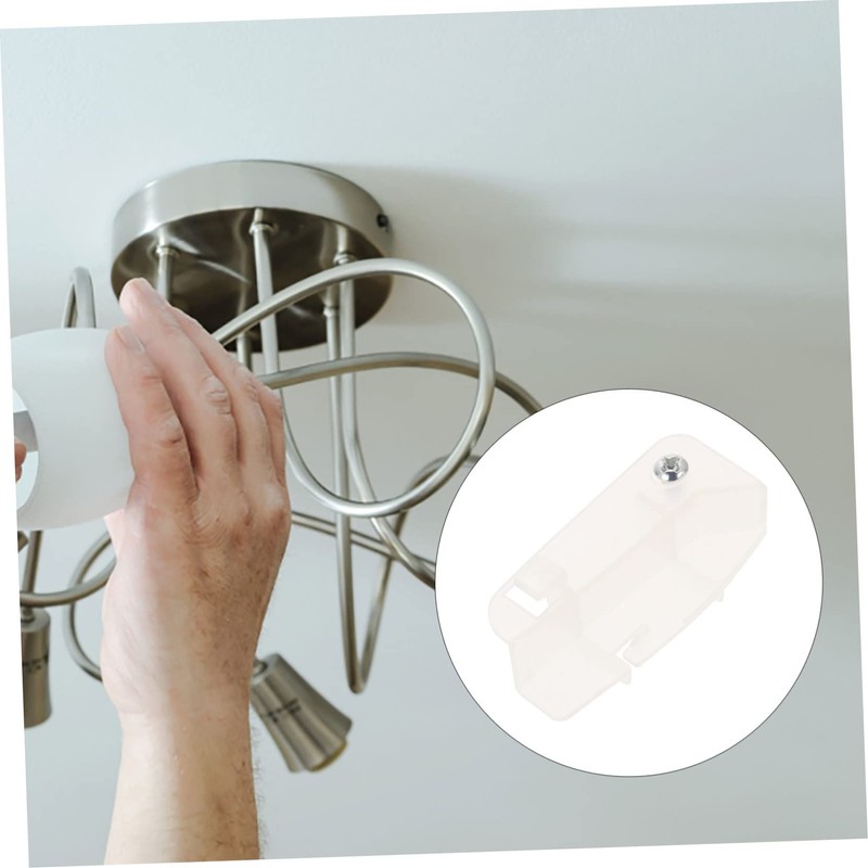 TEHAUX 25pcs Rotary Buckle LED Indoor Soft Shade Ceiling Buckle