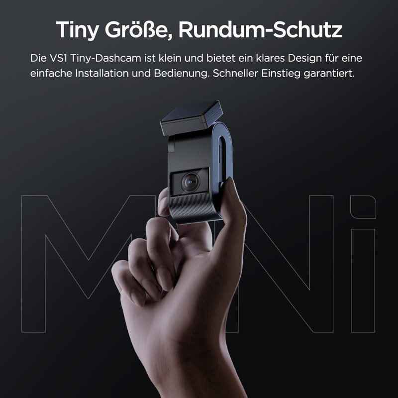 VIOFO VS1 2K Mini Dash Cam Front Starvis 2 Sensor,