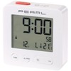 PEARL Reisefunkwecker: Digitaler Reise-Funk-Wecker mit Thermometer und beleuchtetem Display (Funkwecker