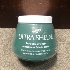 Ultra Sheen For Extra Dry Hair Conditoner & Hair Dress, Green 8oz