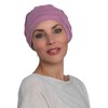 Deresina Harmony Volume Headwear Bamboo Chemo Hat for Women, Powder
