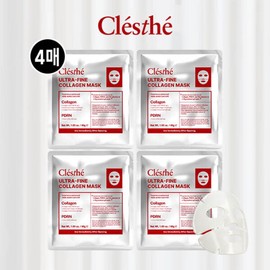Saintfran (현대홈쇼핑)끌레스떼 콜라겐 마스크 4매 (Hyundai Home Shopping) Clesste Collagen Mask 4 Sheets