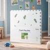PIGLOG Baby Foam Play Mat-72”x 48” Baby Playmat,6-Piece Interlocking Foam