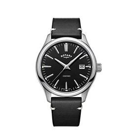 Rotary Mens Analogue Classic Quartz Watch with Leather Strap GS05092/04