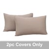 2-Pack Stretch Pillow Cases - Jersey Knit & Ultra Soft