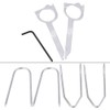 Qiilu Universal Removal Tool, 20 Pieces Universal Car Audio Stereo