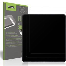 dipos FLEX 2x Matte Screen Protectors for Oppo Find N5 Inside, Anti-Reflective, 100% Display Cover, Fingerprint Compatible, Case-Friendly, Full Cover Screen Protector Film