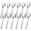 Dinner Spoons Set of 12, E-far 7.9 Inch Stainless Steel