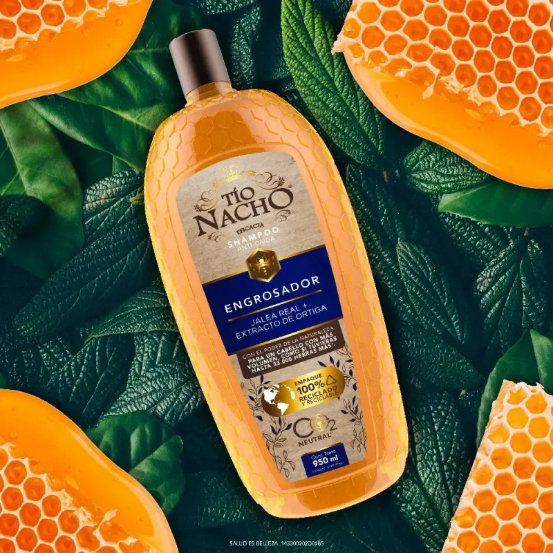 Tio Nacho Shampoo Engrosador Anti-Caída Fortalecedor 950 ml