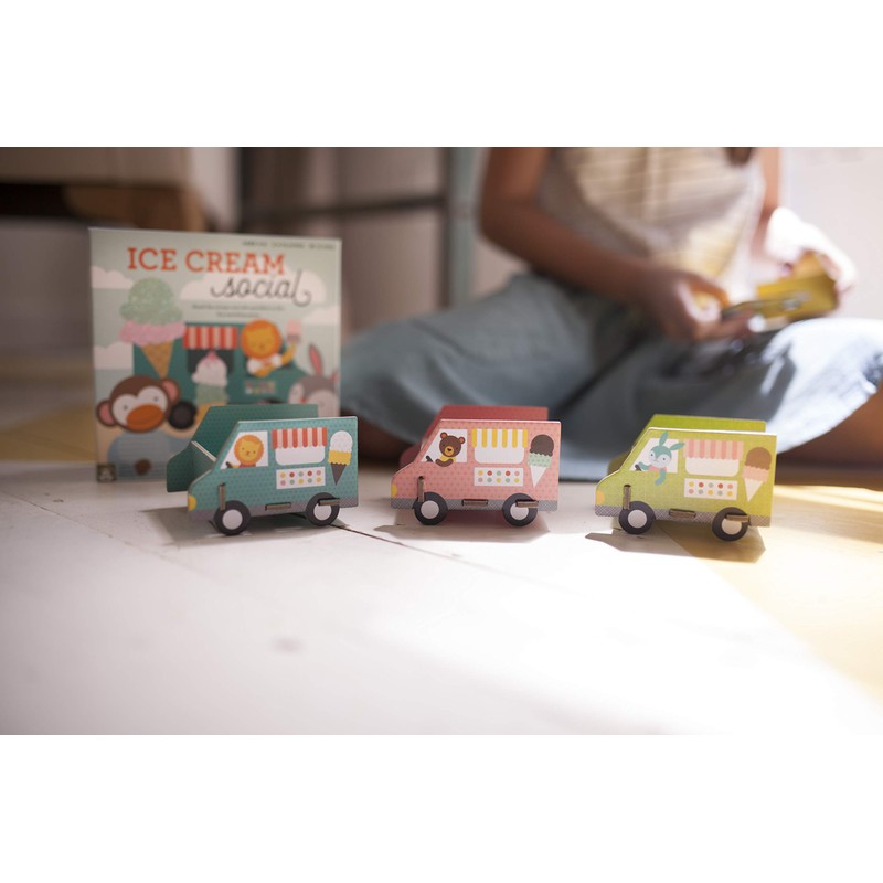 Petit Collage Travel Game | Ice Cream