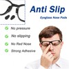 Eyeglass Nose Pads 10 Pairs Silicone Anti-Slip Stick-On Airbag Pads