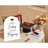 Graduation A Sweet Ending To A New Beginning Sign, 6