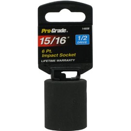 1/2" DR. 6 PT. 15/16" IMPACT SOCKET