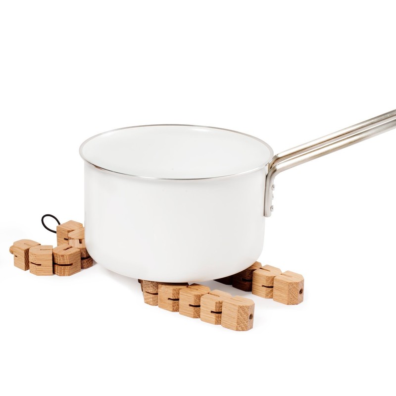 Spring Copenhagen Small Clumsy Hans Coaster 3D Wooden Figure NIS