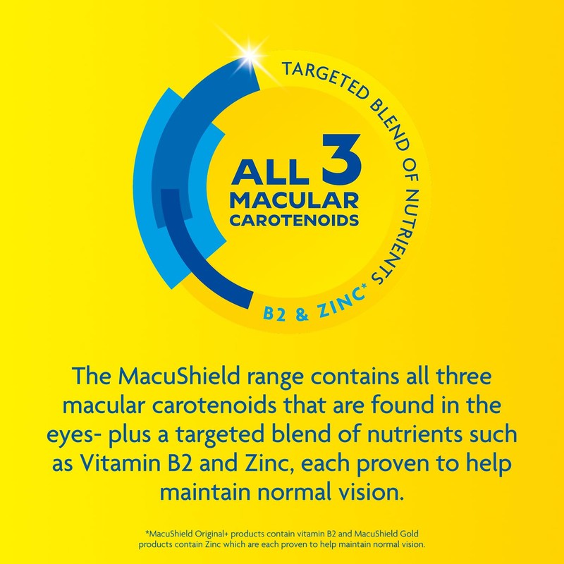 Macu Shield Gold Food Supplement - Pack of 90 Capsules