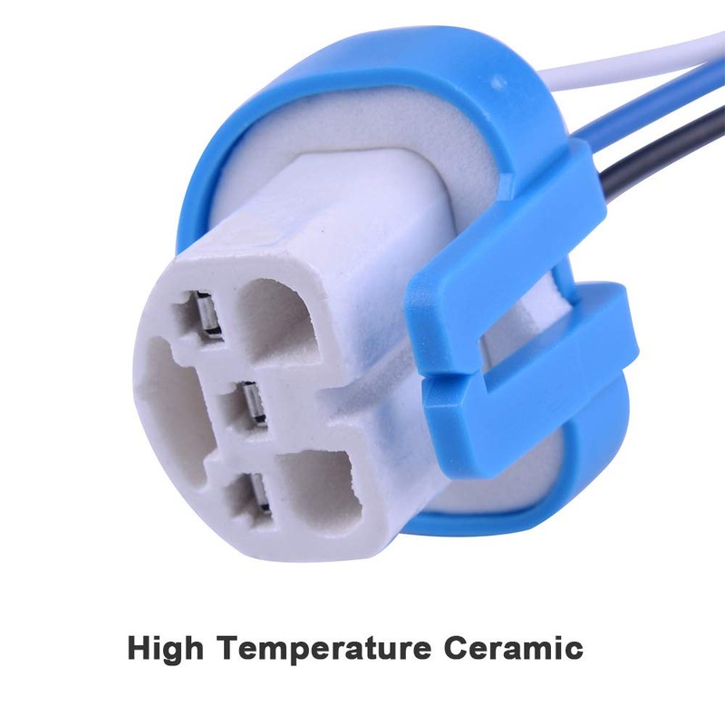 HerMia 9007 9004 HB1 HB5 High Temperature Ceramic Male Wire
