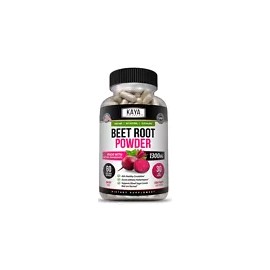 Beet Root Powder 1300mg Capsules Nitric Oxide Booster Superfood Energy Beetroot