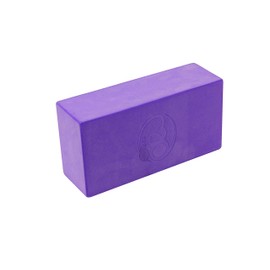 Yoga-Mad EVA Yoga Brick | 22cm x 11cm x 7cm | Eco Friendly Yoga Brick | High Density EVA Non Slip Brick for Yoga, Pilates and Home Workouts | Provides Support for Various Yoga Poses