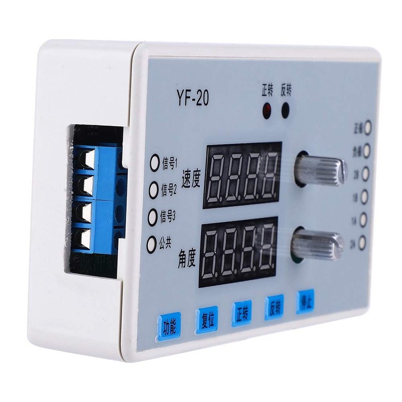 Stepper Motor Speed Controller 0.1-999 RPM Micro Stepper Motor DC