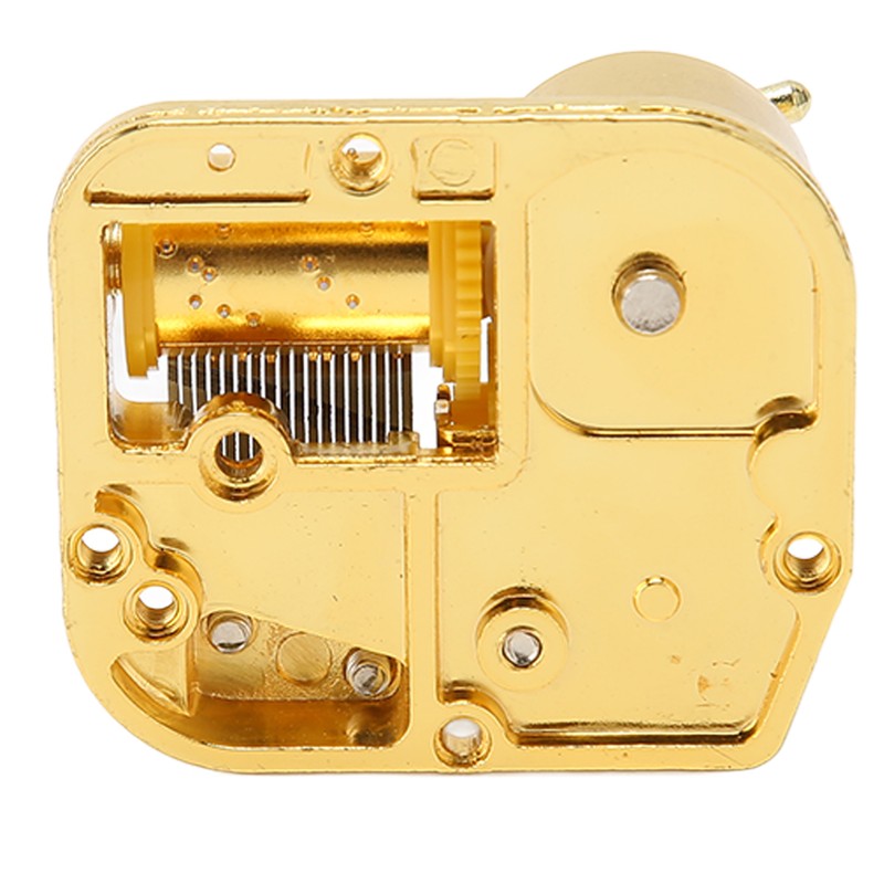 Music Box Movement Golden Clockwork Music Box Windup Musical Mechanism