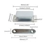 Rannb Magnetic Door Catch Latches for Cabinet Doors, Cupboards, Drawers