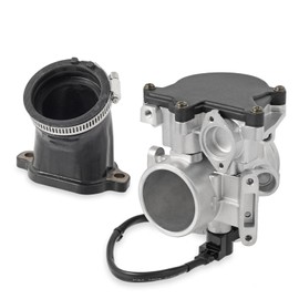 Throttle Body & Adapter For Polaris Ranger XP 700 6x6 4x4 EFI 2006 2007 2008 2009 Ranger Crew 700 2008-2009 1203160
