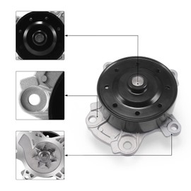 AULINK AW6351 Water Pump OE Replacement For (2ZR-FE Engine 1.8L) 2009-2019 Toyota Corolla,2009-2014 Matrix,2008-2014 Scion xD,2009-2010 Pontiac Vibe