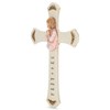 Girl Nursery White Prayer Cross, 8 1/8 Inch