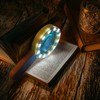 Lighted Magnifier, Illuminated Handheld Magnifier, Dehumidifier, 30x Double Glass Lens