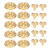 10 Sets Rivets Studs Screw 13mm Chrysanthemum Leathercraft Button Decoration