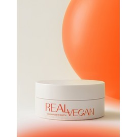 Real Vegan Collagen Eye Patch 60 sheets 83g / 리얼 비건 콜라겐 아이 패치 60매83g
