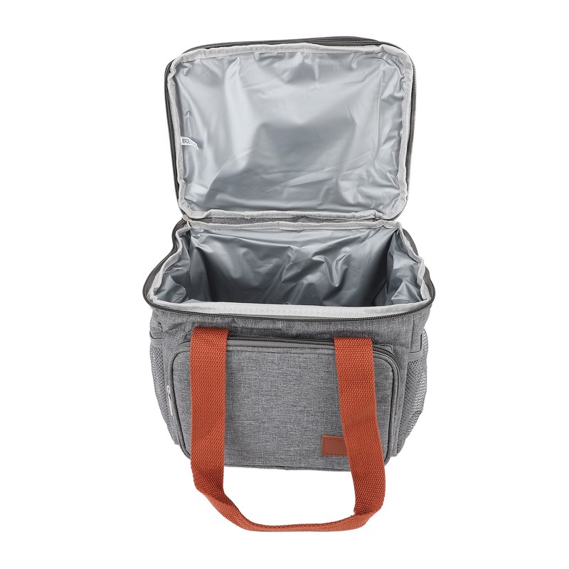 Insulated Lunch Bag 2 Layer Leakproof 14L Large Capacity Handheld