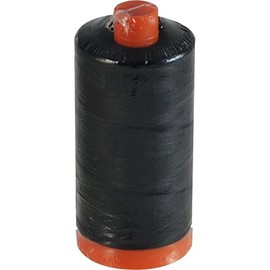 Aurifil Black Quilting Thread 50wt