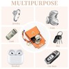 ZOOEASS Mini Backpack Keychain Women,Small Change Pouch Coin Purse Twist-Lock